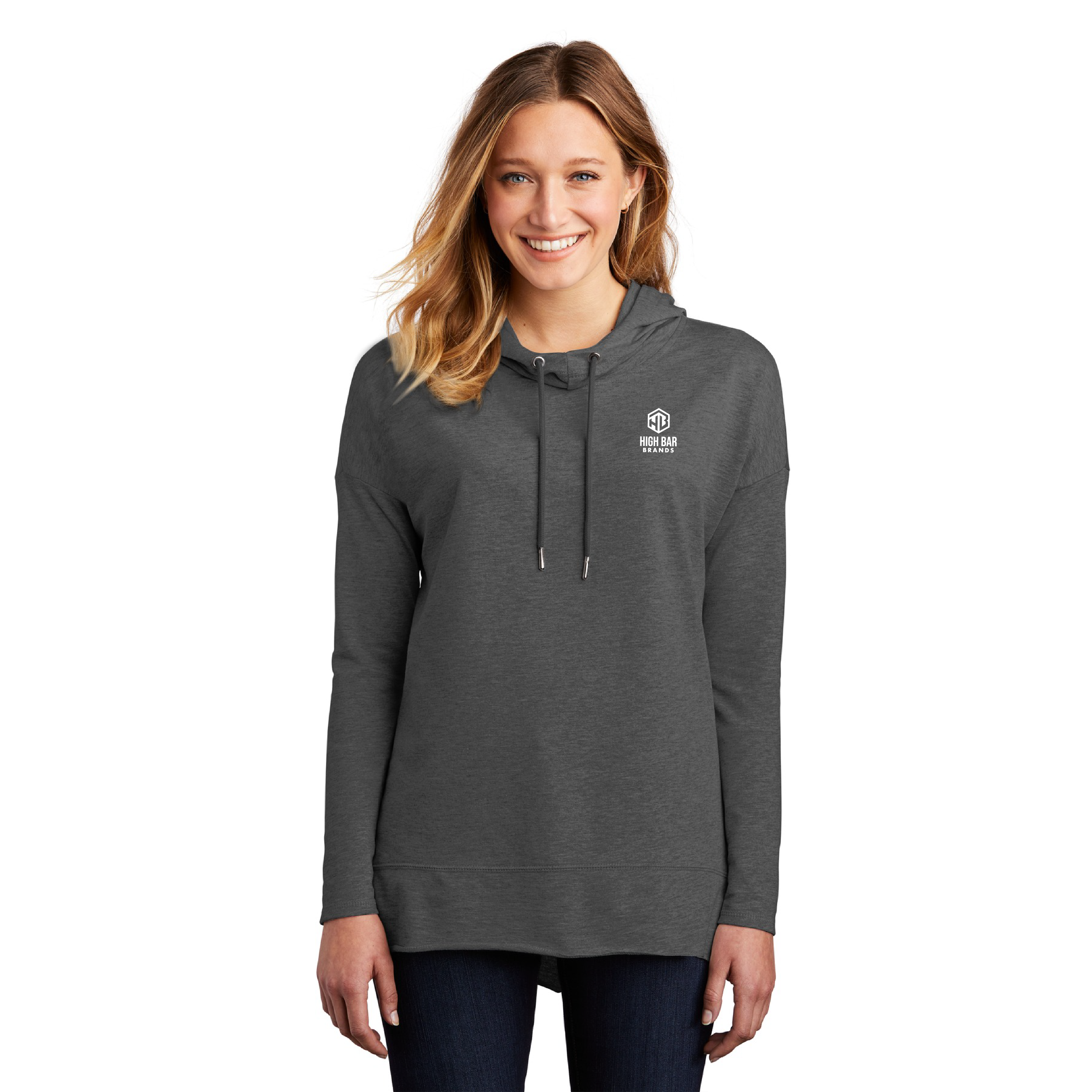District Women’s Featherweight French Terry Hoodie - Image 2