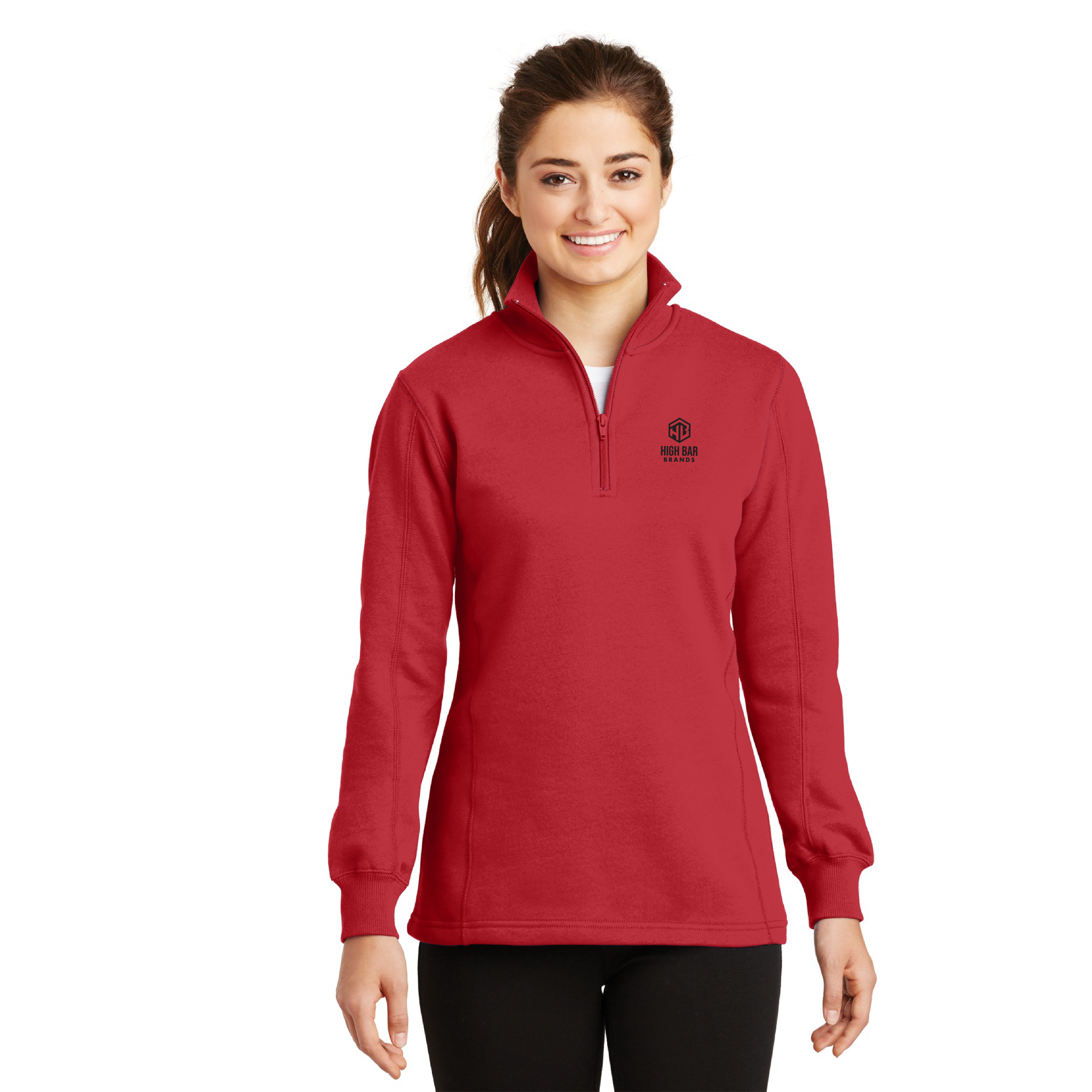 Sport-Tek Ladies 1/4-Zip Sweatshirt