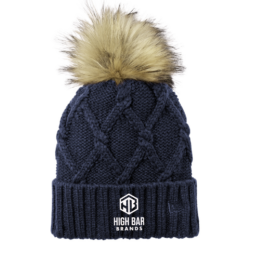 New Era ® Faux Fur Pom Beanie